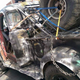 The truck, later between races.